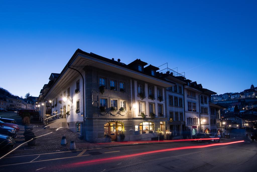 Hotel Restaurant Au Sauvage Fribourg Dış mekan fotoğraf