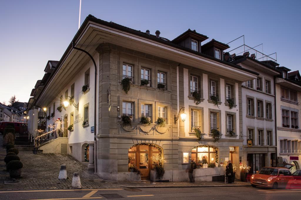 Hotel Restaurant Au Sauvage Fribourg Dış mekan fotoğraf